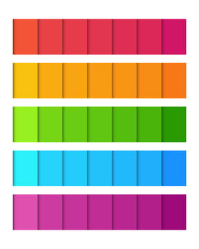 colour palette Free vector

