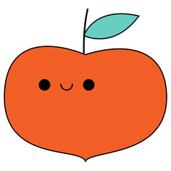 Obraz premium Cute Vintage Fruit