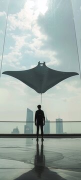 Smart citys edge computing foiling black market alien invasion at Terracotta Army site mustard yellow manta ray with Neanderthals hamster witness slider motion