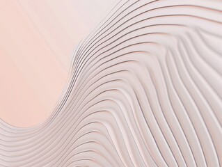 Minimalist abstract lines on a pastel background soothing aesthetics