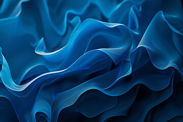 3d dark aqua blue abstract background. - obrazy, fototapety, plakaty