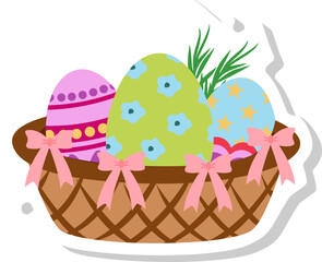 Easter Egg Sticker