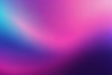 Fototapeta premium Blurred color gradient purple pink blue grainy color gradient background dark abstract backdrop banner poster card wallpaper website header design