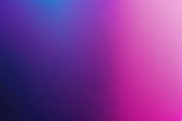Fototapeta premium Blurred color gradient purple pink blue grainy color gradient background dark abstract backdrop banner poster card wallpaper website header design