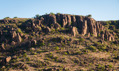 The Rugged Landscape of Fort Davis National Historic Site, Historic United States Army fort in Texas