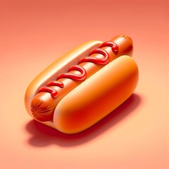 3D Hot Dog