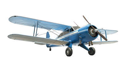 Typical airplane isolated on transparent background