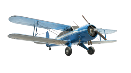 Typical airplane isolated on transparent background