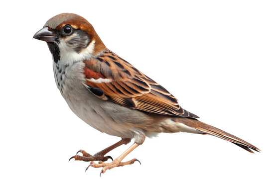 sparrow isolated on a transparent background - Powered by Adobe