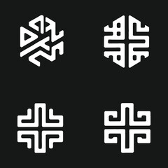 Obraz premium Versatile and Modern Vector Logo Designs Collection