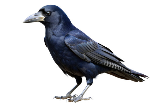 rook bird isolated on a transparent background