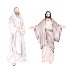 Two images of Jesus Christ