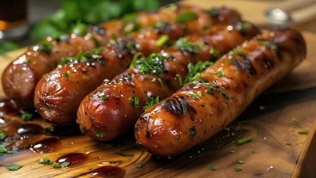 Fire and flavor collide in this smokin platter of sausages flamb&Atilde;&copy;ed with a boozy kick for a unique and delicious twist on a classic dish.