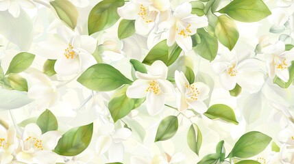 Obraz premium Light green background with soft colors