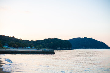 かぼちゃお休み中の桟橋