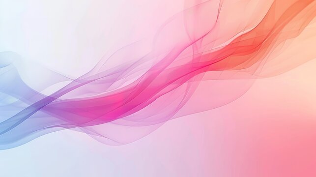 cool simple abstract image suitable for banners, wallpapers with bright colors, calm elegant , generative ai, generaive, ai
