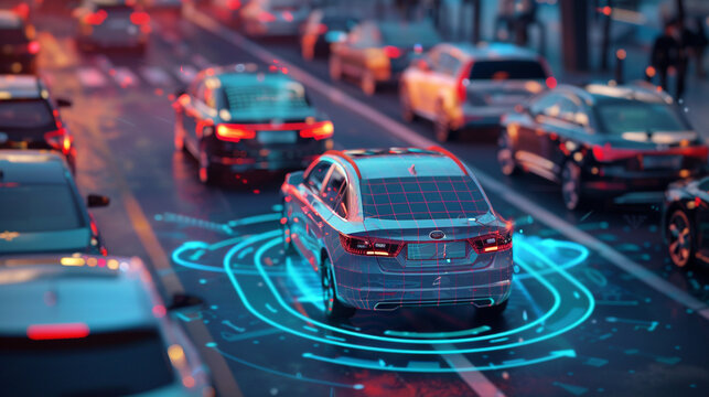 Imagine a smart parking system using IoT technology to optimize urban space usage and reduce traffic congestion