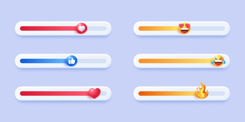 social media poll emoji slider stickers