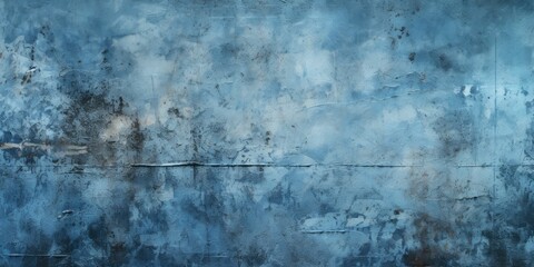 Fototapeta na wymiar Retro grunge background with blue concrete wall texture