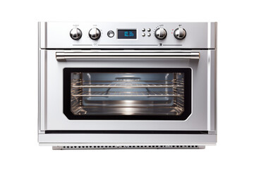 Professional Gas Oven Isolated on Transparent Background
