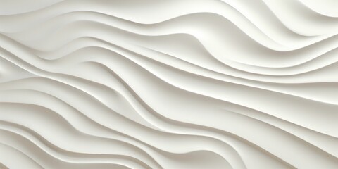 White Cream Texture Featuring Wavy Mass Pattern 