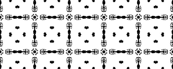 Vector Old Texture. Doodle Paper Texture. Indian Drawn Pattern. Line Paper Print. Black Ink Background. Black Geometric Floor. Ink Design Drawing. Classic Line Design. Cotton Geometry Batik