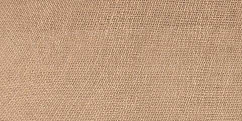 Realistic vector seamless texture of burlap, canvas. Beige, brown. beige canvas background.