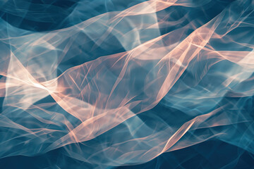 Fototapeta premium Abstract background with reflections and caustics. Futuristic background image. Created with Generative AI technology.