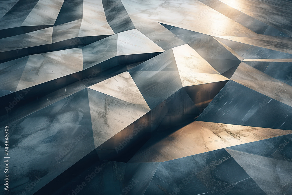 Poster abstract background with reflections and caustics. futuristic background image. created with generat