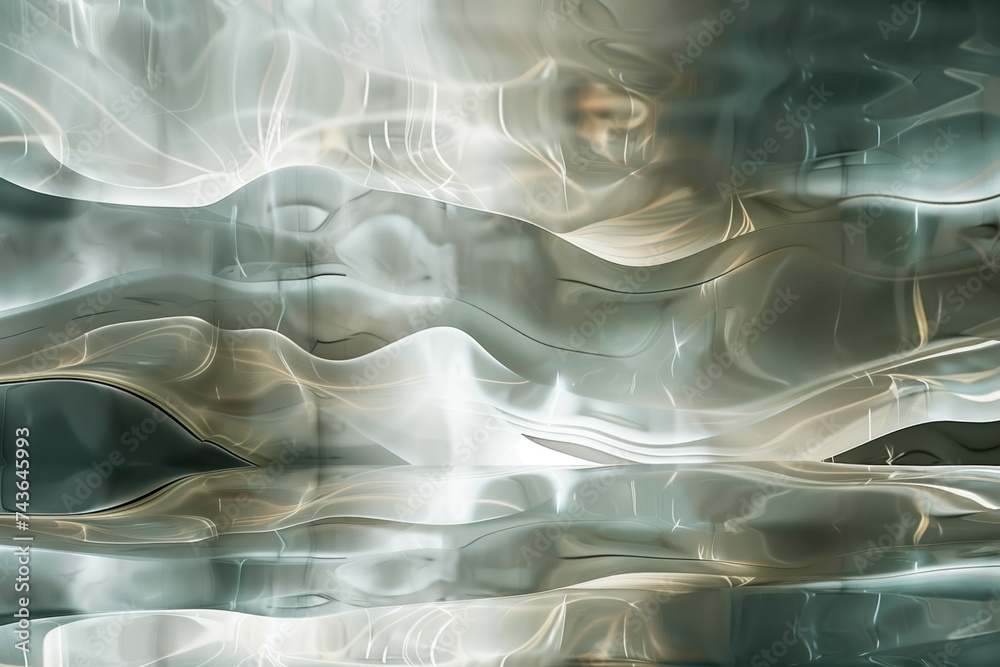 Poster abstract background with reflections and caustics. futuristic background image. created with generat
