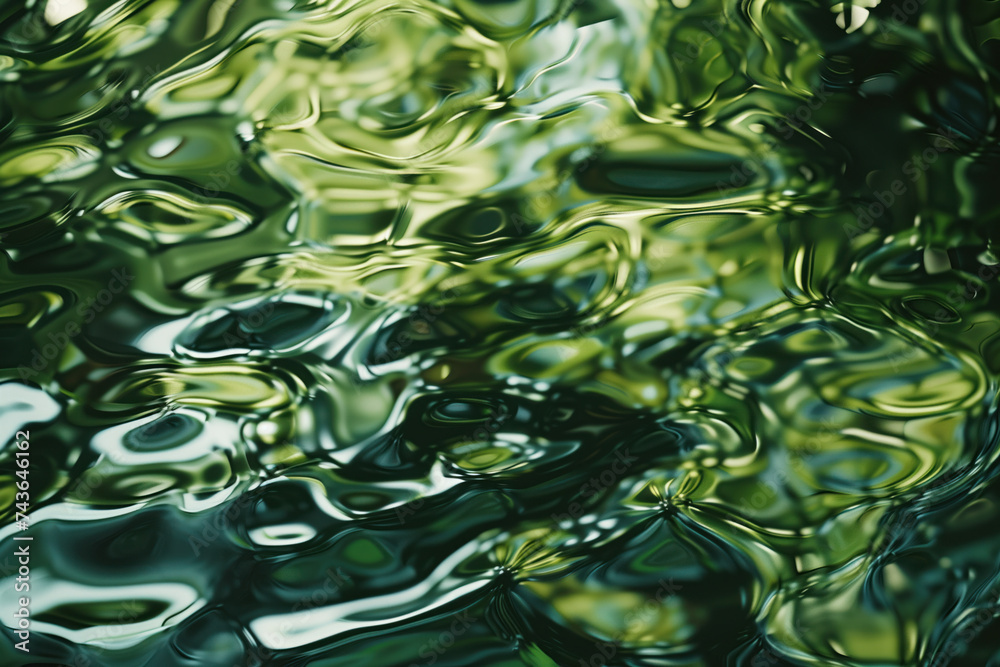 Poster abstract background with reflections and caustics. futuristic background image. created with generat