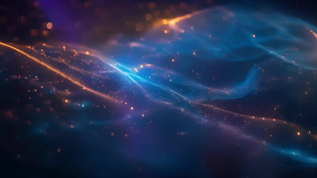 A veil of translucent light shifting and flowing with ethereal grace as if guided by unseen hands.