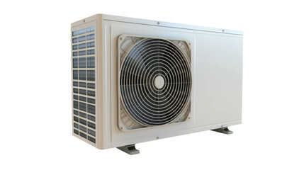 Air Conditioning Unit, on transparent background, PNG format