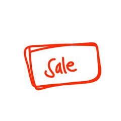Sale Doodle Icon