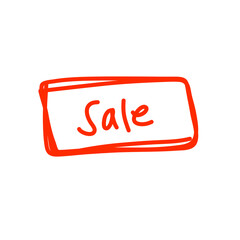 Sale Doodle Icon
