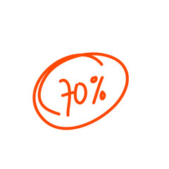 Hand Drawn Sale Discount