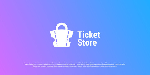 shop ticket logo