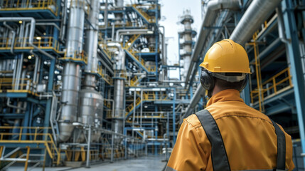 industrial, factory, plant, refinery, engineer, technology