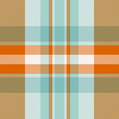 Check textile seamless of texture background tartan with a plaid vector pattern fabric.
