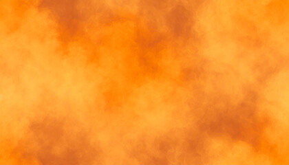 Orange smokey abstract background
