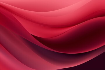 Crimson to Wine Red abstract fluid gradient design, curved wave in motion background for banner, wallpaper, poster, template, flier and cover - obrazy, fototapety, plakaty