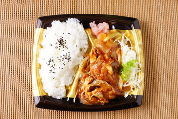 豚の生姜焼き弁当