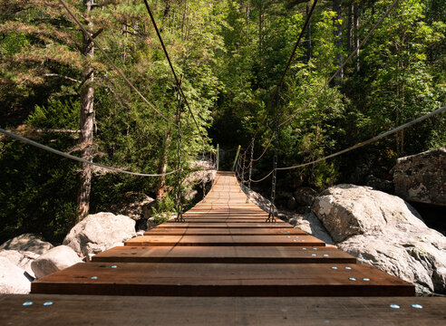 Hike in Bonifatu to the Spasimata footbridge in Corsica
