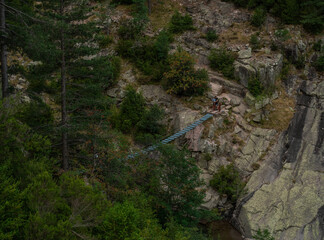 Hike in Bonifatu to the Spasimata footbridge in Corsica