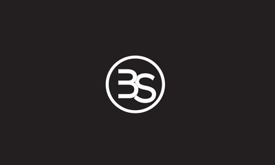BS, SB , B , S , Abstract Letters Logo Monogram
