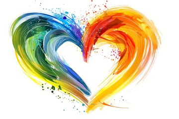 LGBTQ Pride gender resources. Rainbow apprentice colorful thon diversity Flag. Gradient motley colored infatuation LGBT rights parade festival blend diverse gender illustration