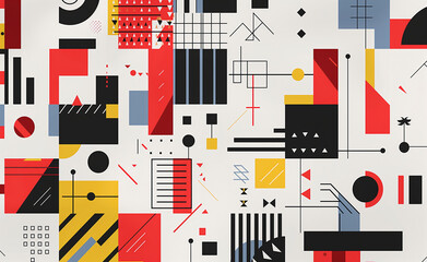 Fototapeta premium Eye-Catching Geometric Patterns