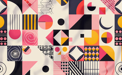 Obraz premium Eye-Catching Geometric Patterns