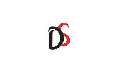 DS, SD , D , S , Abstract Letters Logo Monogram