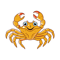 cute crabs cartoon